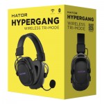 Огляд Навушники Hator Hypergang Wireless Tri-mode Black (HTA-850): характеристики, відгуки, ціни.