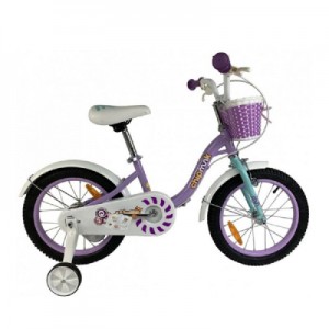 Огляд Дитячий велосипед RoyalBaby Chipmunk Darling 18", Official UA, фіолетовий (CM18-6-purple): характеристики, відгуки, ціни.