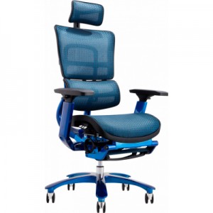 Огляд Офісне крісло GT Racer X-815L Black/Blue (X-815L Black/Blue (W-85)): характеристики, відгуки, ціни.