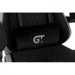 Огляд Крісло ігрове GT Racer X-2324 Black/Gray (X-2324 Fabric Black/Gray): характеристики, відгуки, ціни.
