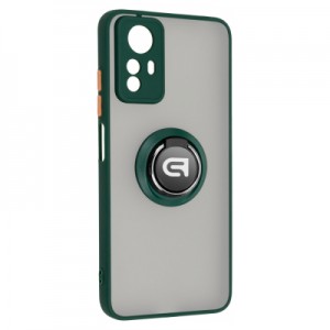 Чохол до мобільного телефона Armorstandart Frosted Matte Ring Xiaomi Redmi Note 12s 4G Dark Green (ARM68899)