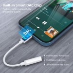 Огляд Перехідник Lightning to 3.5mm 0.1m 4pin MFI Choetech (AUX005): характеристики, відгуки, ціни.