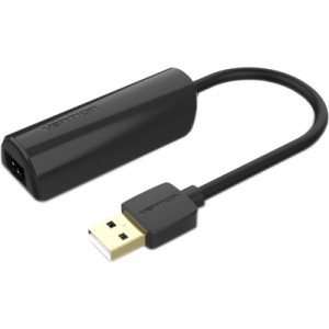 Перехідник USB 2.0 to Ethernet RJ45 100Mb Vention (CEGBB)