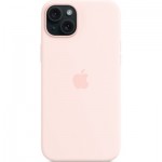 Огляд Чохол до мобільного телефона Apple iPhone 15 Plus Silicone Case with MagSafe Light Pink (MT143ZM/A): характеристики, відгуки, ціни.