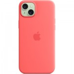 Огляд Чохол до мобільного телефона Apple iPhone 15 Plus Silicone Case with MagSafe Guava (MT163ZM/A): характеристики, відгуки, ціни.