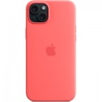 Огляд Чохол до мобільного телефона Apple iPhone 15 Plus Silicone Case with MagSafe Guava (MT163ZM/A): характеристики, відгуки, ціни.