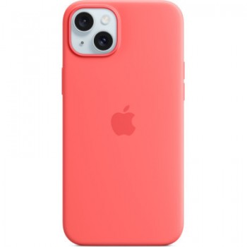 Чохол до мобільного телефона Apple iPhone 15 Plus Silicone Case with MagSafe Guava (MT163ZM/A)