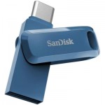 Огляд USB флеш накопичувач SanDisk 64GB Dual Drive Go Navy Blue USB 3.1 + Type-C (SDDDC3-064G-G46NB): характеристики, відгуки, ціни.