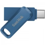 Огляд USB флеш накопичувач SanDisk 64GB Dual Drive Go Navy Blue USB 3.1 + Type-C (SDDDC3-064G-G46NB): характеристики, відгуки, ціни.