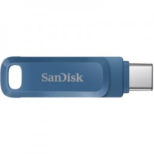 Огляд USB флеш накопичувач SanDisk 64GB Dual Drive Go Navy Blue USB 3.1 + Type-C (SDDDC3-064G-G46NB): характеристики, відгуки, ціни.