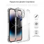 Огляд Чохол до мобільного телефона BeCover Apple iPhone 15 Pro Clear (710080): характеристики, відгуки, ціни.