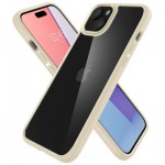 Огляд Чохол до мобільного телефона Spigen Apple iPhone 15 Ultra Hybrid Mute Beige (ACS06800): характеристики, відгуки, ціни.