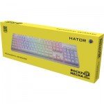 Огляд Клавіатура Hator Rockfall 2 Mecha Orange USB White (HTK-711): характеристики, відгуки, ціни.