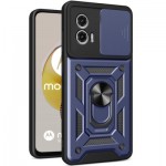 Огляд Чохол до мобільного телефона BeCover Military Motorola Moto G73 Blue (709983): характеристики, відгуки, ціни.