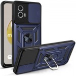 Огляд Чохол до мобільного телефона BeCover Military Motorola Moto G73 Blue (709983): характеристики, відгуки, ціни.