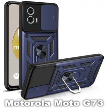 Чохол до мобільного телефона BeCover Military Motorola Moto G73 Blue (709983)