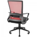 Огляд Офісне крісло Richman Робін Пластик Піастра Сітка чорна + червона (ADD0003201): характеристики, відгуки, ціни.