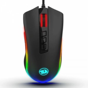 Огляд Мишка Redragon Cobra FPS M711-2 RGB USB Black (70661): характеристики, відгуки, ціни.
