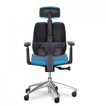 Огляд Офісне крісло Mealux Tempo Duo Blue (Y-551 KBL Duo): характеристики, відгуки, ціни.
