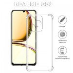 Огляд Чохол до мобільного телефона BeCover Anti-Shock Realme C53 Clear (710354): характеристики, відгуки, ціни.