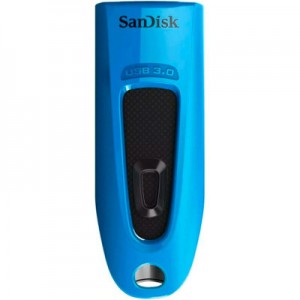 Огляд USB флеш накопичувач SanDisk 64GB Ultra Blue USB 3.0 (SDCZ48-064G-U46B): характеристики, відгуки, ціни.