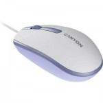 Огляд Мишка Canyon M-10 USB White Lavender (CNE-CMS10WL): характеристики, відгуки, ціни.