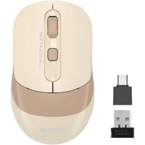 Огляд Мишка A4Tech FG10CS Air Wireless Cafe Latte (4711421992022): характеристики, відгуки, ціни.