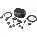 Огляд Навушники Poly Voyager Free 60+ Earbuds + BT700C + TSCHC Black (7Y8G4AA): характеристики, відгуки, ціни.