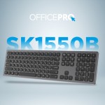 Огляд Клавіатура OfficePro SK1550 Wireless Black (SK1550B): характеристики, відгуки, ціни.