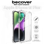 Огляд Чохол до мобільного телефона BeCover Anti-Shock Apple iPhone 15 Plus Clear (710596): характеристики, відгуки, ціни.