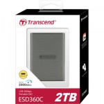 Огляд Накопичувач SSD USB 3.2 2TB ESD360C Transcend (TS2TESD360C): характеристики, відгуки, ціни.