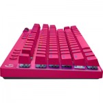 Огляд Клавіатура Logitech G PRO X TKL Lightspeed Tactile USB UA Magenta (920-012159): характеристики, відгуки, ціни.