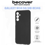 Огляд Чохол до мобільного телефона BeCover Samsung Galaxy M34 5G SM-M346 Black (710904): характеристики, відгуки, ціни.
