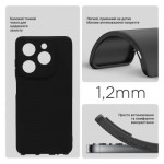 Огляд Чохол до мобільного телефона BeCover Infinix Hot 40 (X6836) Black (710880): характеристики, відгуки, ціни.