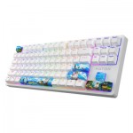 Огляд Клавіатура Hator Rockfall 2 Mecha TKL Authentic Edition Aurum Milky Way Silent USB Fighting Cats (HTK-532): характеристики, відгуки, ціни.