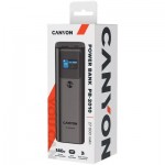 Огляд Батарея універсальна Canyon PB-2010 27000mAh PD/3.1/140Wh, in/out2xUSB-C PD/140W, outUSB-A/22.5W (CNE-CPB2010DG): характеристики, відгуки, ціни.