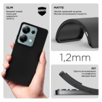 Огляд Чохол до мобільного телефона Armorstandart Matte Slim Fit Xiaomi Redmi Note 13 Pro 4G Black (ARM73134): характеристики, відгуки, ціни.