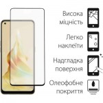 Огляд Чохол до мобільного телефона Dengos Kit for OPPO Reno 8T case + glass (Black) (DG-KM-33): характеристики, відгуки, ціни.