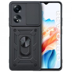 Чохол до мобільного телефона BeCover Military Oppo A38 Black (710714)