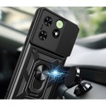Огляд Чохол до мобільного телефона BeCover Military Tecno Spark Go 2024 (BG6) Black (710684): характеристики, відгуки, ціни.