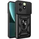 Огляд Чохол до мобільного телефона BeCover Military Tecno Spark Go 2024 (BG6) Black (710684): характеристики, відгуки, ціни.