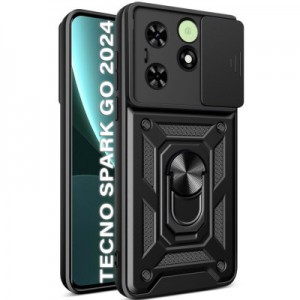 Чохол до мобільного телефона BeCover Military Tecno Spark Go 2024 (BG6) Black (710684)
