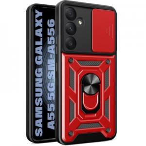 Чохол до мобільного телефона BeCover Military Samsung Galaxy A55 5G SM-A556 Red (711021)