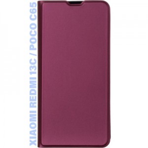 Чохол до мобільного телефона BeCover Exclusive New Style Xiaomi Redmi 13C / Poco C65 Red Wine (711196)