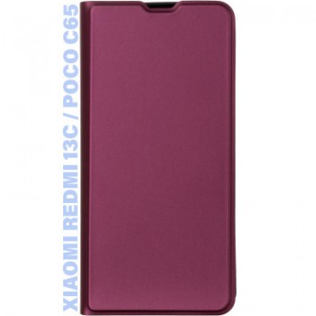 Чохол до мобільного телефона BeCover Exclusive New Style Xiaomi Redmi 13C / Poco C65 Red Wine (711196)
