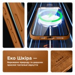 Огляд Чохол до мобільного телефона Armorstandart FAKE Leather Case Apple iPhone 15 Pro Max Light Coffee (ARM76306): характеристики, відгуки, ціни.