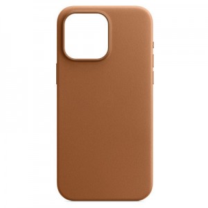 Огляд Чохол до мобільного телефона Armorstandart FAKE Leather Case Apple iPhone 15 Pro Max Light Coffee (ARM76306): характеристики, відгуки, ціни.