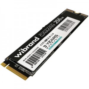 Огляд Накопичувач SSD M.2 2280 256GB Caiman Wibrand (WIM.2SSD/CA256GB): характеристики, відгуки, ціни.