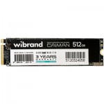 Огляд Накопичувач SSD M.2 2280 512GB Caiman Wibrand (WIM.2SSD/CA512GB): характеристики, відгуки, ціни.