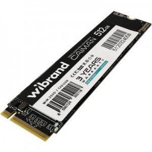 Накопичувач SSD M.2 2280 512GB Caiman Wibrand (WIM.2SSD/CA512GB)